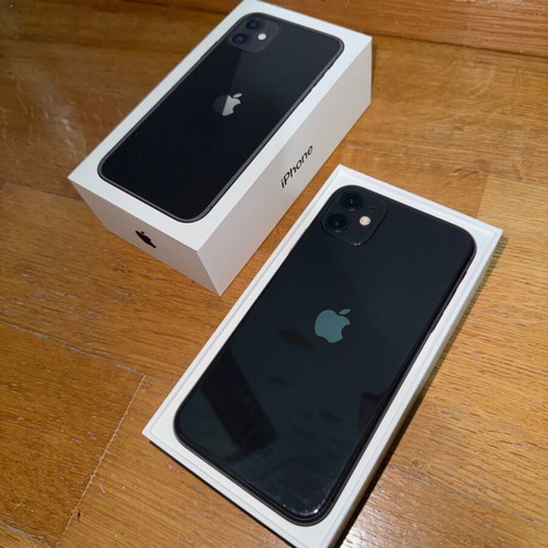 iPhone 11 128GB black used, dual SIM, slight camera flicker