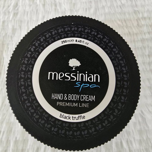 Messinian Spa hand and body cream 250ml used