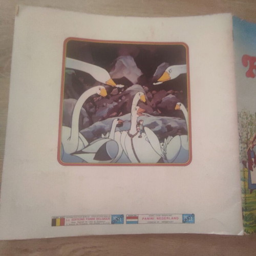 Panini album Nils Holgersson 1981 used, completed