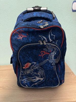 Polo trolley backpack like new with multiple compartments