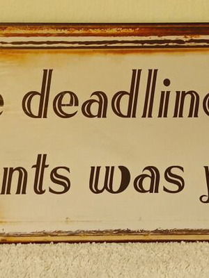 Metal sign decorative plaque with quote like new