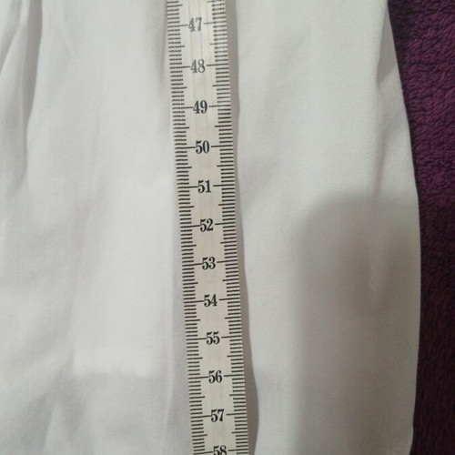 Replay women's shirt cotton like new, white, size S
