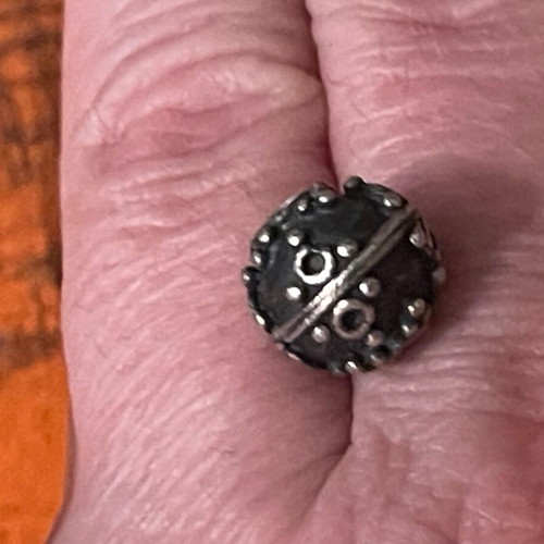 Silver bead 12mm 925 new
