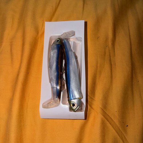 Black Minnow 140 fishing silicone lures new
