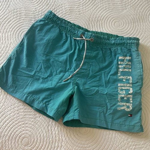 Tommy Hilfiger men's swim shorts like new, turquoise, size M