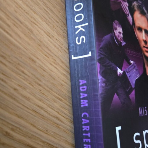 Spooks Adam Carter Revealed book used, English
