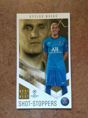 Κάρτα Keylor Navas XXL καινούργια από τη συλλογή Topps UEFA Champions League 2020-2021