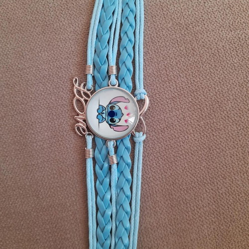 Stitch bracelet new, turquoise