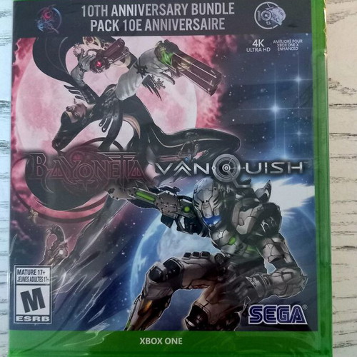 Bayonetta Vanquish 10th Anniversary Edition Xbox One new, action