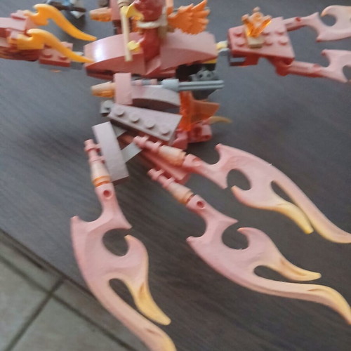 Lego Legends of Chima Flinx's Ultimate Phoenix set used with box