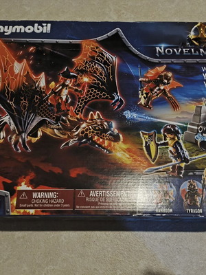 Playmobil Novelmore Dragon Attack set for ages 4-10, sealed