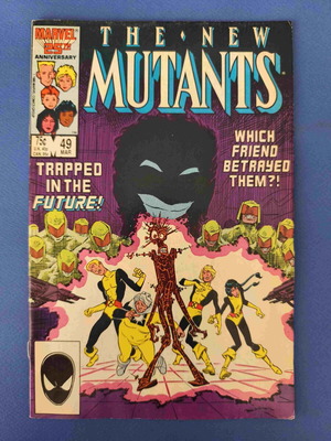 The New Mutants 49 μεταχειρισμένο κόμικ στα αγγλικά