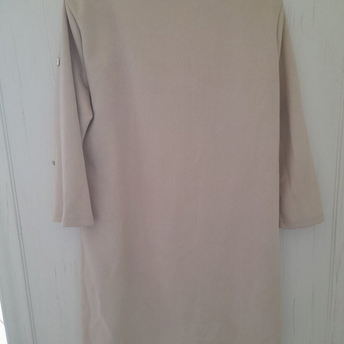 Sinsay oversized dress with rhinestones, like new, beige, size L