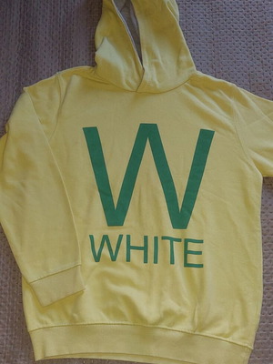 Zara hoodie used, green and yellow, size 164 cm for 13-14 years