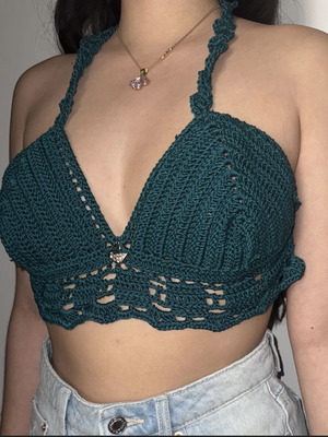 Handmade crochet top new, unique design