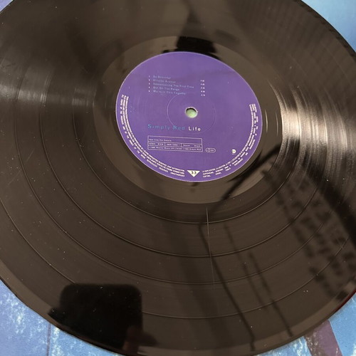 Simply Red Life vinyl album, pop