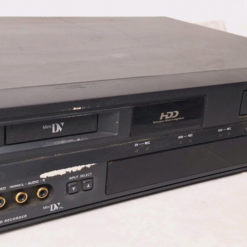 JVC SR-DVM70E MiniDV HDD DVD Recorder like new professional combo