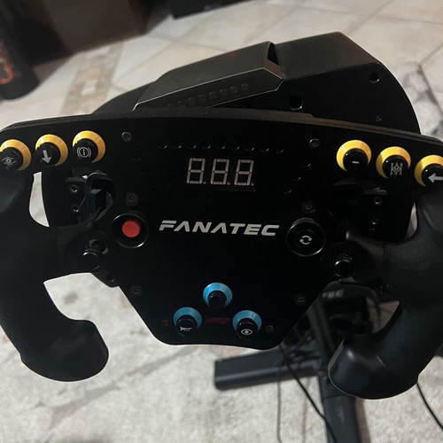 Sim Racing Rig with Fanatec peripherals like new