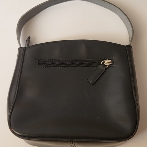 KEM Vintage leather handbag like new, black