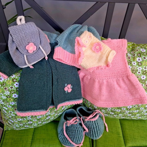 Handmade amigurumi bunny made to order with clothes