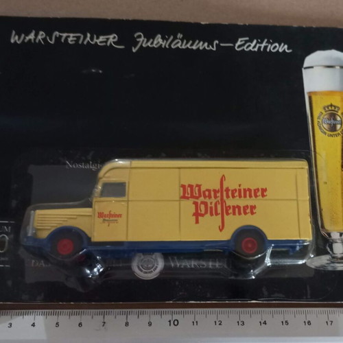 Warsteiner pilsener beer promotional truck new