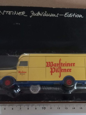 Warsteiner pilsener beer promotional truck new
