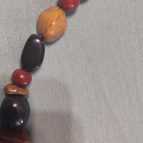 Handmade bracelet with natural semi-precious stones like new