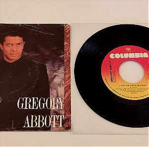 45 RPM Vinyl , Gregory Abbott - I got the Feeling , Funk , Soul
