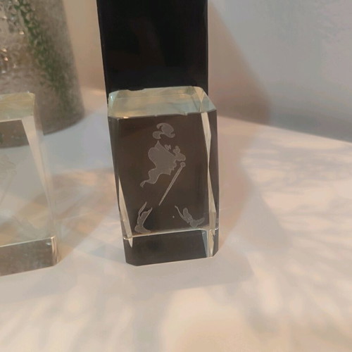 Johnnie Walker crystal decorative collectible used