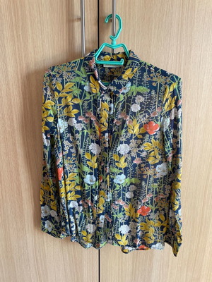 See U Soon shirt used, multicolor, size S