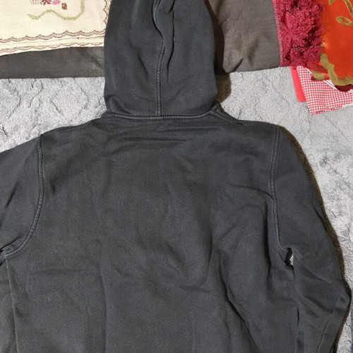 Billabong men's hoodie used with black, red and white graphic print
