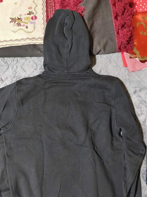 Billabong men's hoodie used with black, red and white graphic print