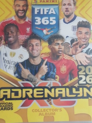 Adrenalyn 2026 album like new, empty