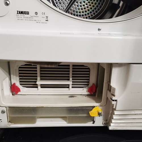 Zanussi TC7124 dryer used, 7 kg capacity