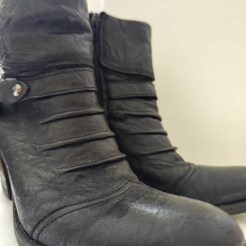 Pesaro Italian leather boots, insole 25cm, size 39.5