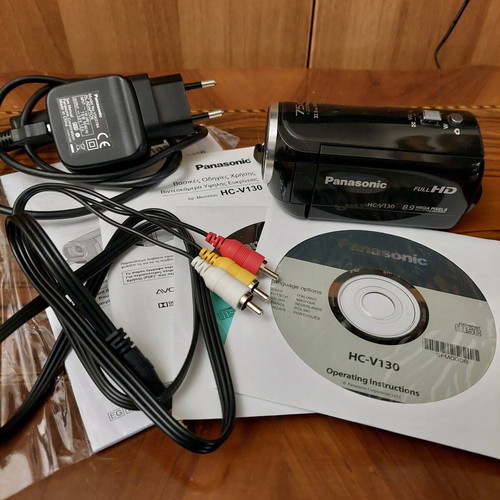 Panasonic HC-V130 Full HD Camera like new