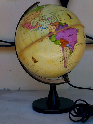Globe illuminated new