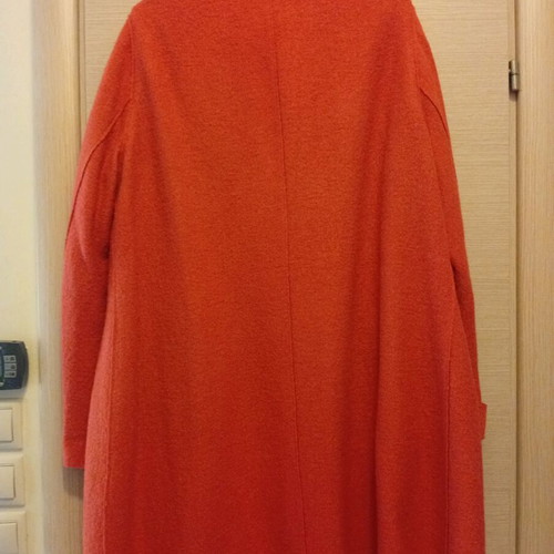 Lightweight oversized coat burnt orange like new