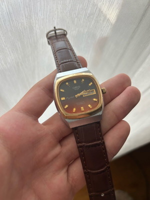 Oris Star Crystal αυτόματο ανδρικό ρολόι σε άριστη κατάσταση