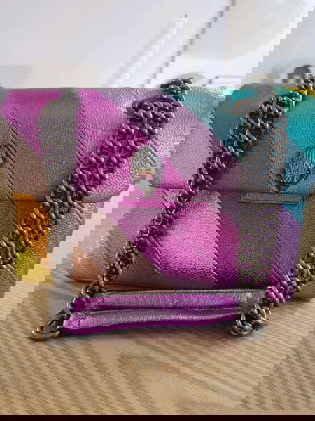 Kurt Geiger Kensington δερμάτινη τσάντα