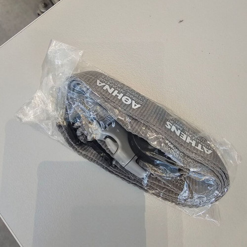 Airport lanyard extended with buckle gray new for employees