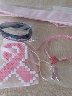 Bracelets and keychains new, unused