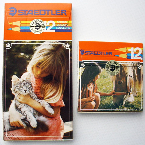 Staedtler Vintage 80's Colored Pencil Sets New, Made in Germany