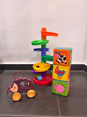 Baby toys pack of 3 used
