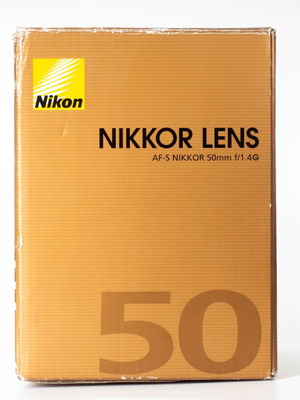 Nikon AF-S NIKKOR 50mm f/1.4G brand new lens