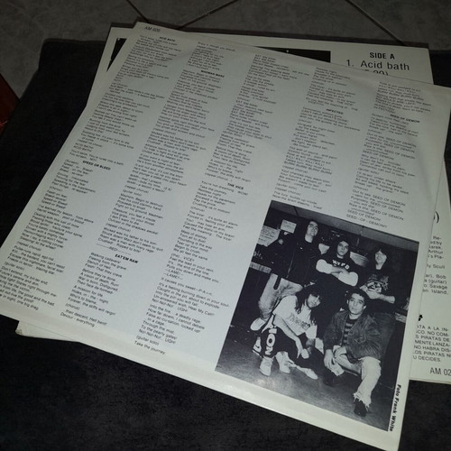 Savage Thrust Eat 'Em Raw LP like new, metal