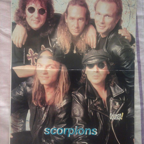 Scorpions super poster like new
