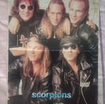 Scorpions super poster like new