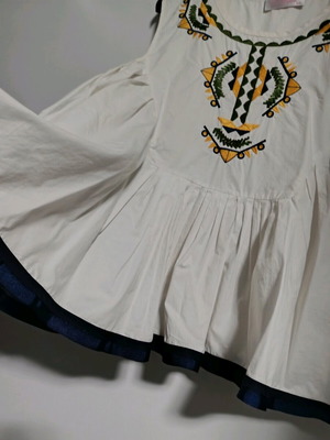 English Women's Blouse with Unique Style and Design, New, Size M/L