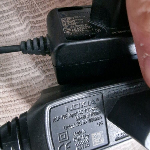 Chargers two used, one Nokia